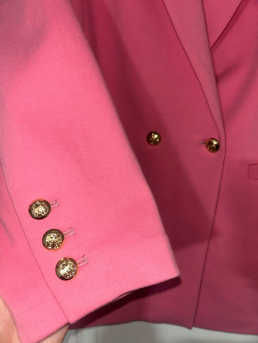 Talbots Rose Pink Blazer Jacket - Picture 3 of 6